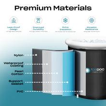 Load image into Gallery viewer, Icedoc Portable Recovery Pod XL, Cold Plunge Ice Bath Tub for Athletes and Adults