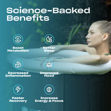 Load image into Gallery viewer, Icedoc Portable Recovery Pod XL, Cold Plunge Ice Bath Tub for Athletes and Adults