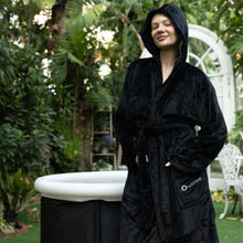 Load image into Gallery viewer, Icedoc Plush Hooded Bathrobe
